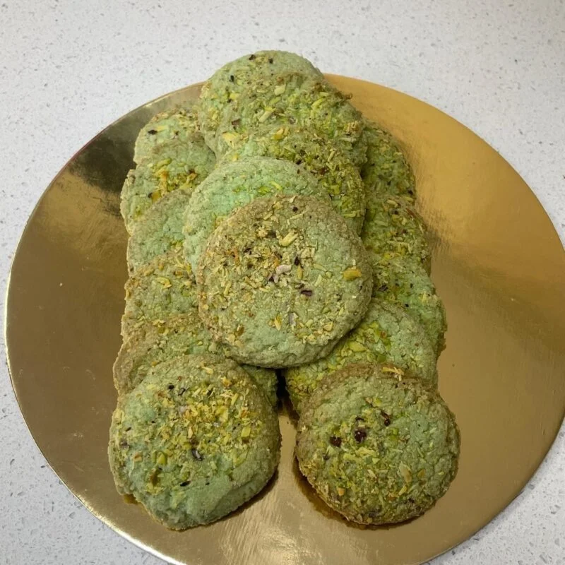 Aloo patties and savory baked snacks at Guru Nanak Bakery Edmonton