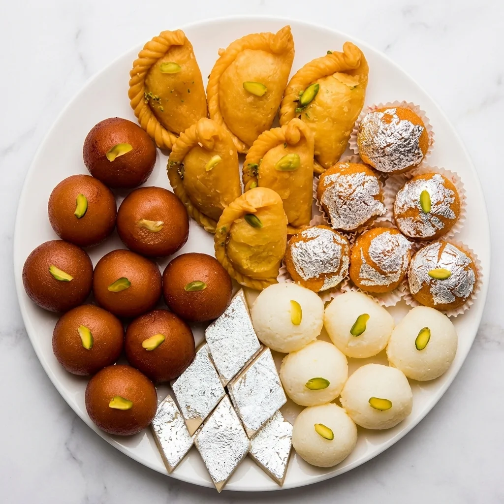 Indian sweets and Diwali mithai at Guru Nanak Bakery Edmonton &mdash; fresh traditional South Asian sweets for festivals and celebrations